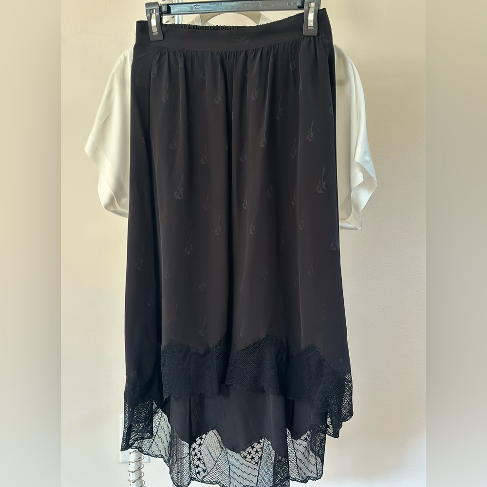 Zadig & Voltaire silky midi skirt